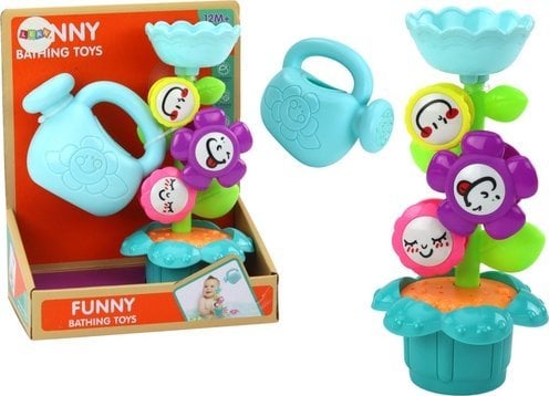 LeanToys Zabawka Do Kąpieli Dla Malucha Kwiatuszki Konewka Kolorowe