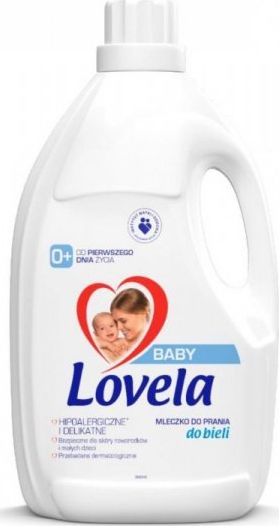 Lovela Baby hipoalergiczne mleczko do prania ubranek niemowlęcych i dziecięcych do bieli 4,5l