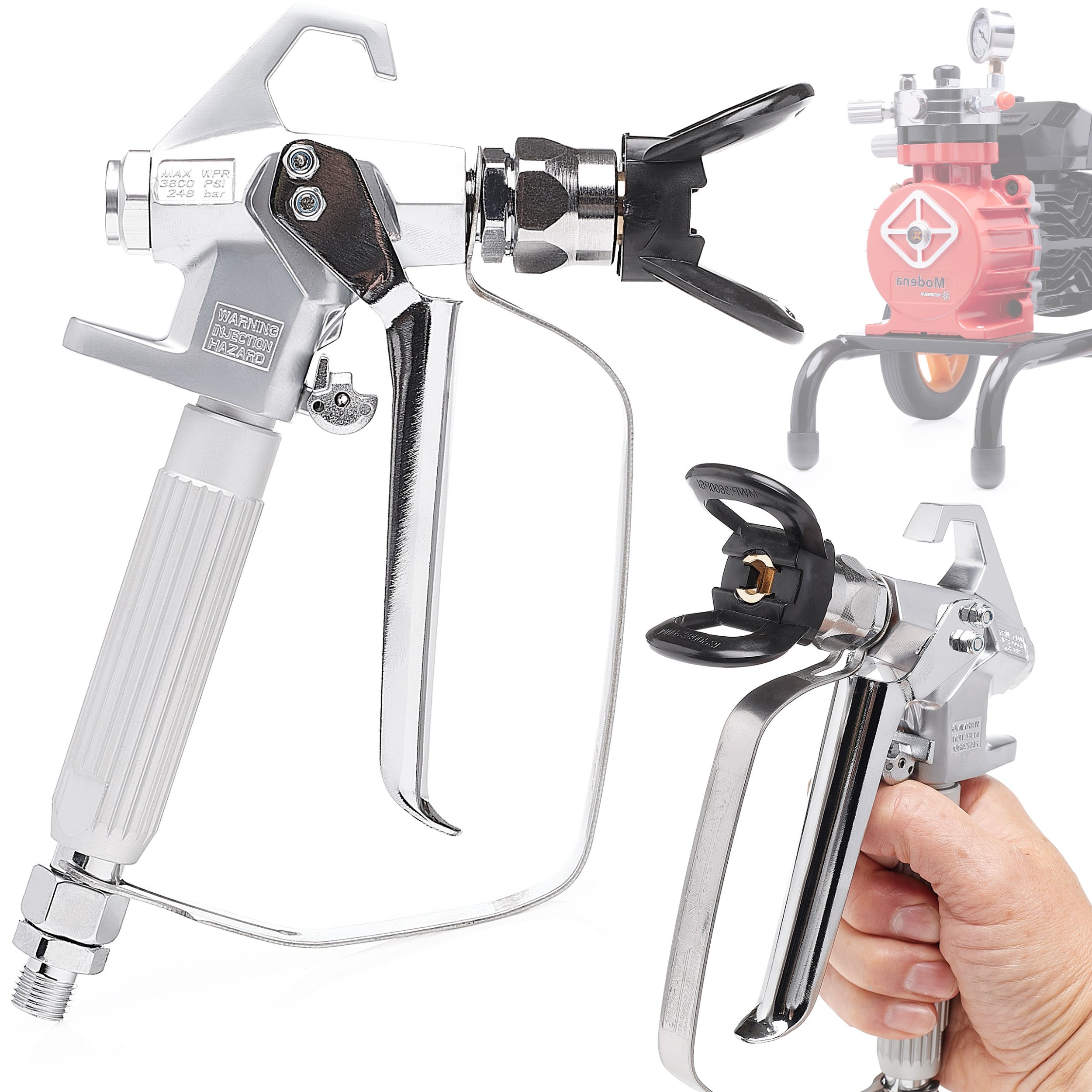 Pistolet do Agregatu Malarskiego Techrebal F5 Malarski Graco Wagner Dedra Techrebal