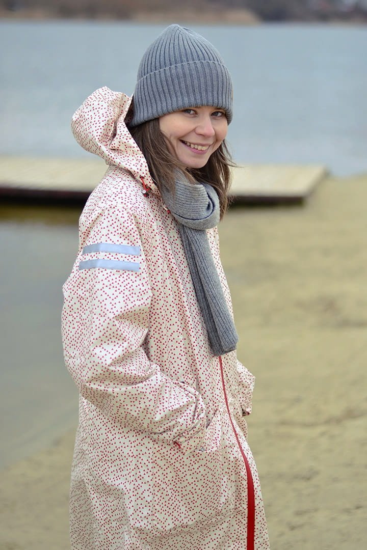 DucKsday Kurtka parka przeciwdeszczowa damska, Saami, rozmiary S-XL