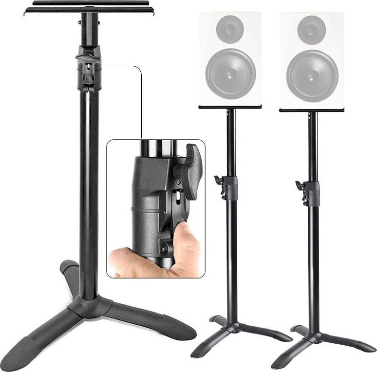 DNA DNA MON 2 statywy pod monitory odsłuchy studyjne kolumny audio