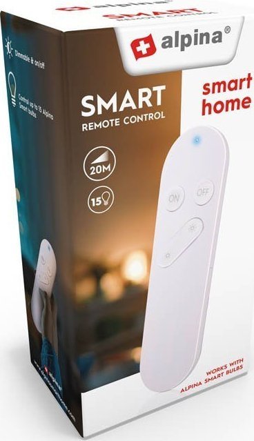 Alpina Alpina - Pilot do niezależnego sterowania żarówkami smart Alpina