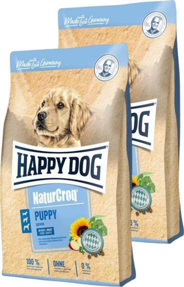 Happy Dog HAPPY DOG Natur-Croq szczeniak 2x15kg