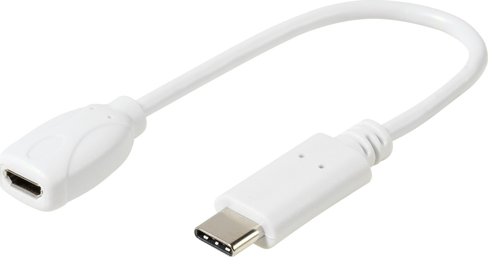 Adapter USB Vivanco Vivanco adapter USB-C - microUSB (37558)