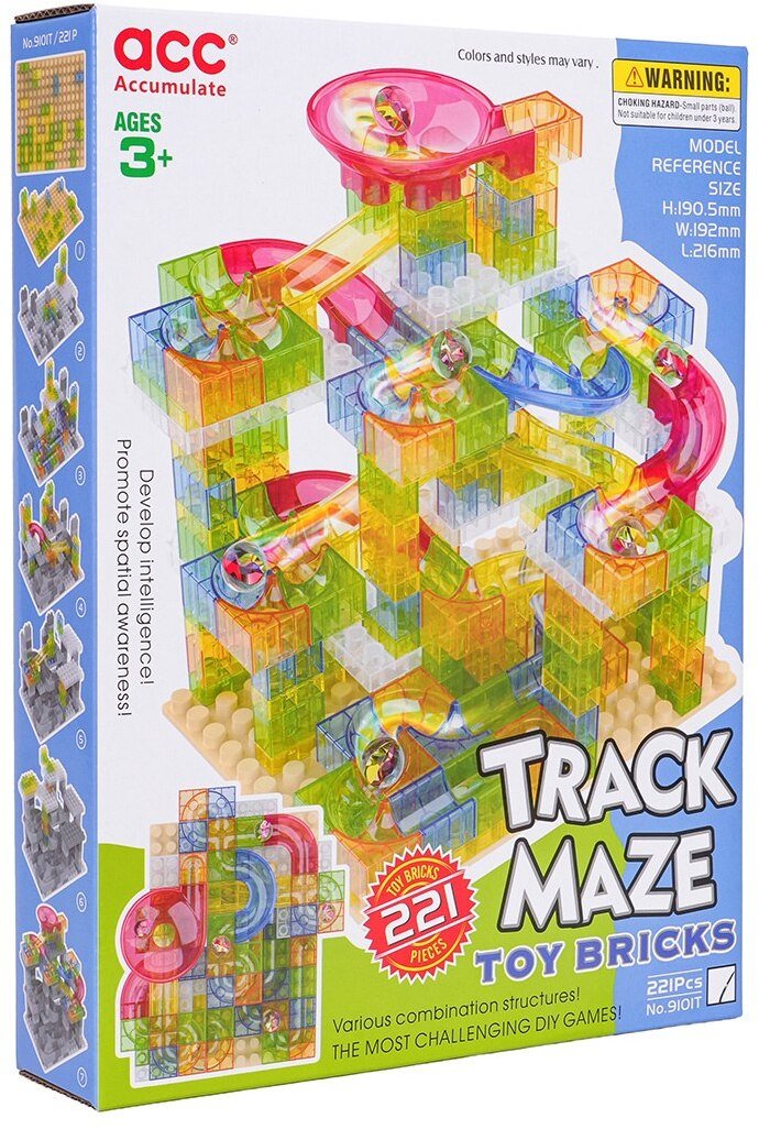 MEGA Zestaw Tor Kulka 221el.