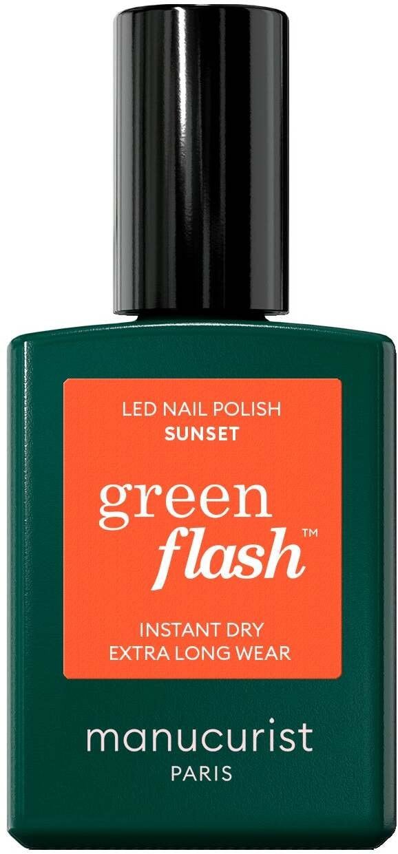 MANUCURIST_Green Flash Led Gel Nail Lacquer lakier do paznokci Sunset 15ml
