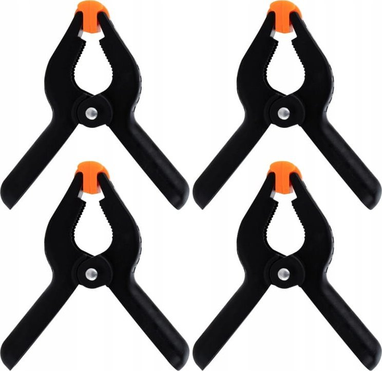 Ścisk sprężynowy 4szt 3" mocujący stolarski klamra