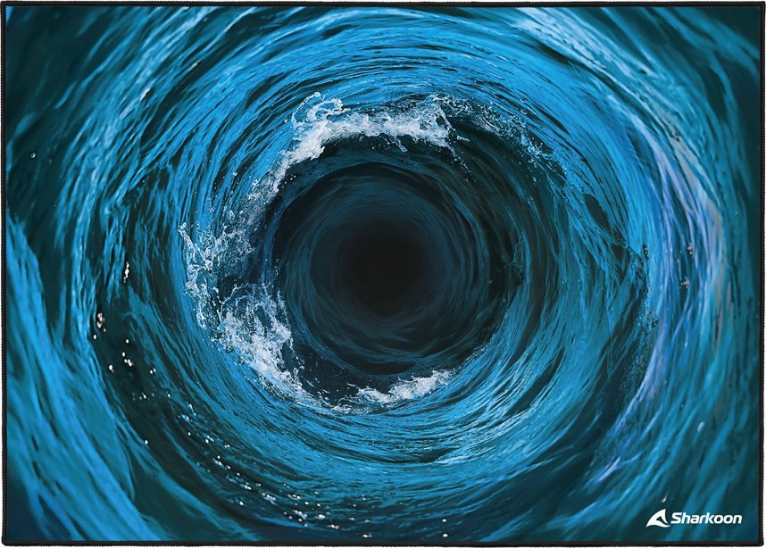 Sharkoon Sharkoon SKILLER SFM12 Undertow, protective mat (blue, 140 x 100cm)