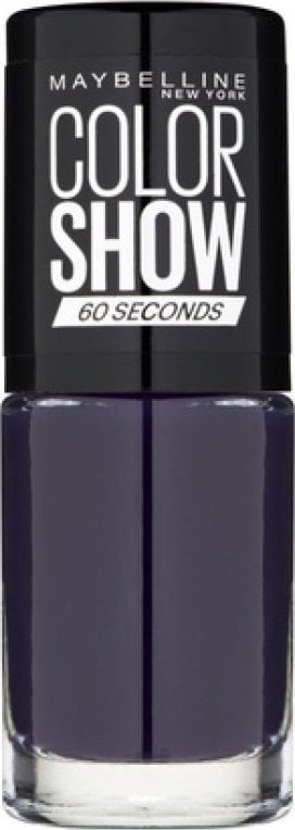 Maybelline Maybelline, Color Show 60 Seconds, Nail Polish, Nr. 330, Manhattan Midnight, 7 ml For Women