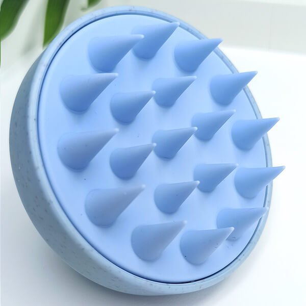 Masażer Yeye Szczotka BIO* do masażu głowy i mycia włosów YEYE Niebieski