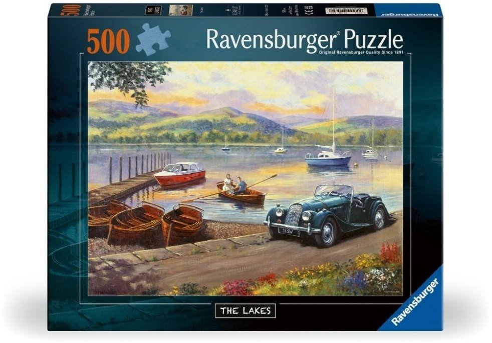 Puzzle 2D: Przystanek nad jeziorem 500el