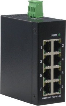 Switch Roline ROLINE Industrie Switch 8x RJ-45, niezarządzalny