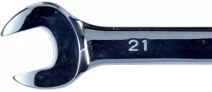 ROOKS KLUCZ PŁASKO-OCZKOWY 21 MM Z GRZECHOTKĄ