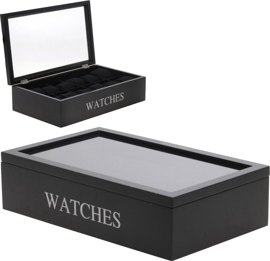 Home Styling Collection Pudełko etui ORGANIZER do zegarków na zegarki 12x uniwersalny
