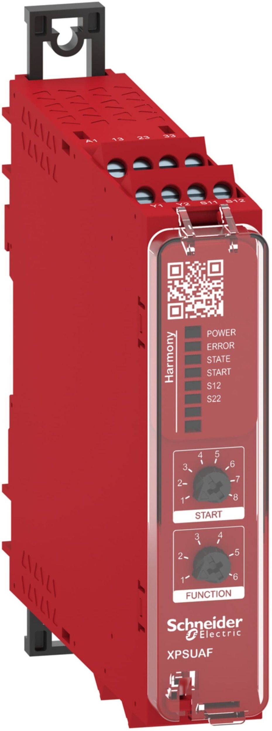 Schneider Electric Preventa XPS Universal Moduł ochrony Kat.4 48-240 V AC/DC 3 Z zaciskami śrubowymi XPSUAF33AP