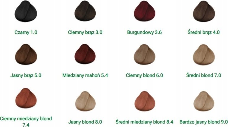 Indus Valley Żelowa farba do włosów Dark Copper Blonde (7.4)