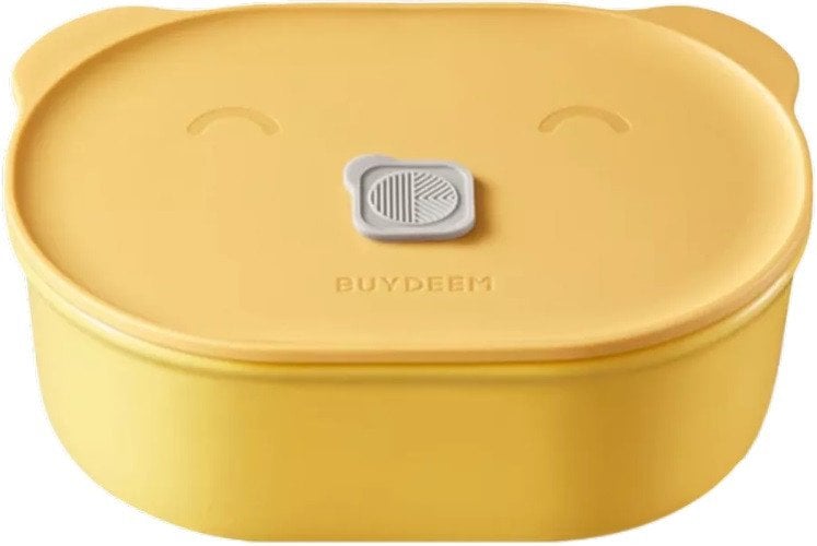 BUYDEEM Ceramiczny pojemnik na żywność 500 ml, model CT3007, kolor Mellow Yellow