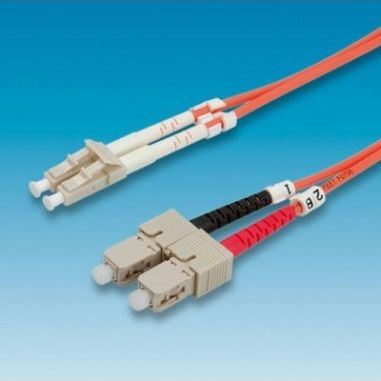Value Value Patchcord światłowodowy 62.5/125 LC-SC pomarańcz 5m