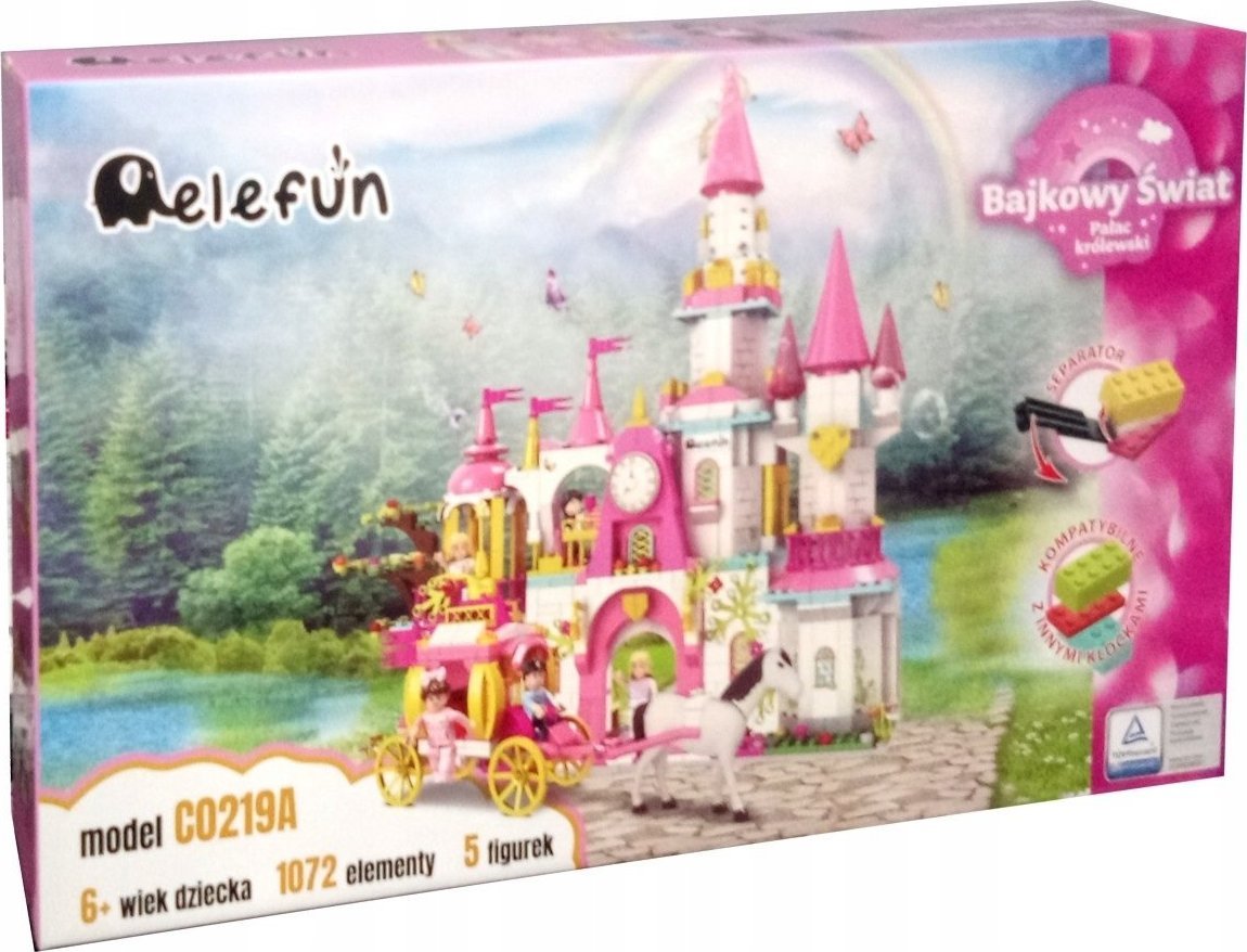 Elefun Klocki Elefun Bajkowy świat Pałac królewski C0219A