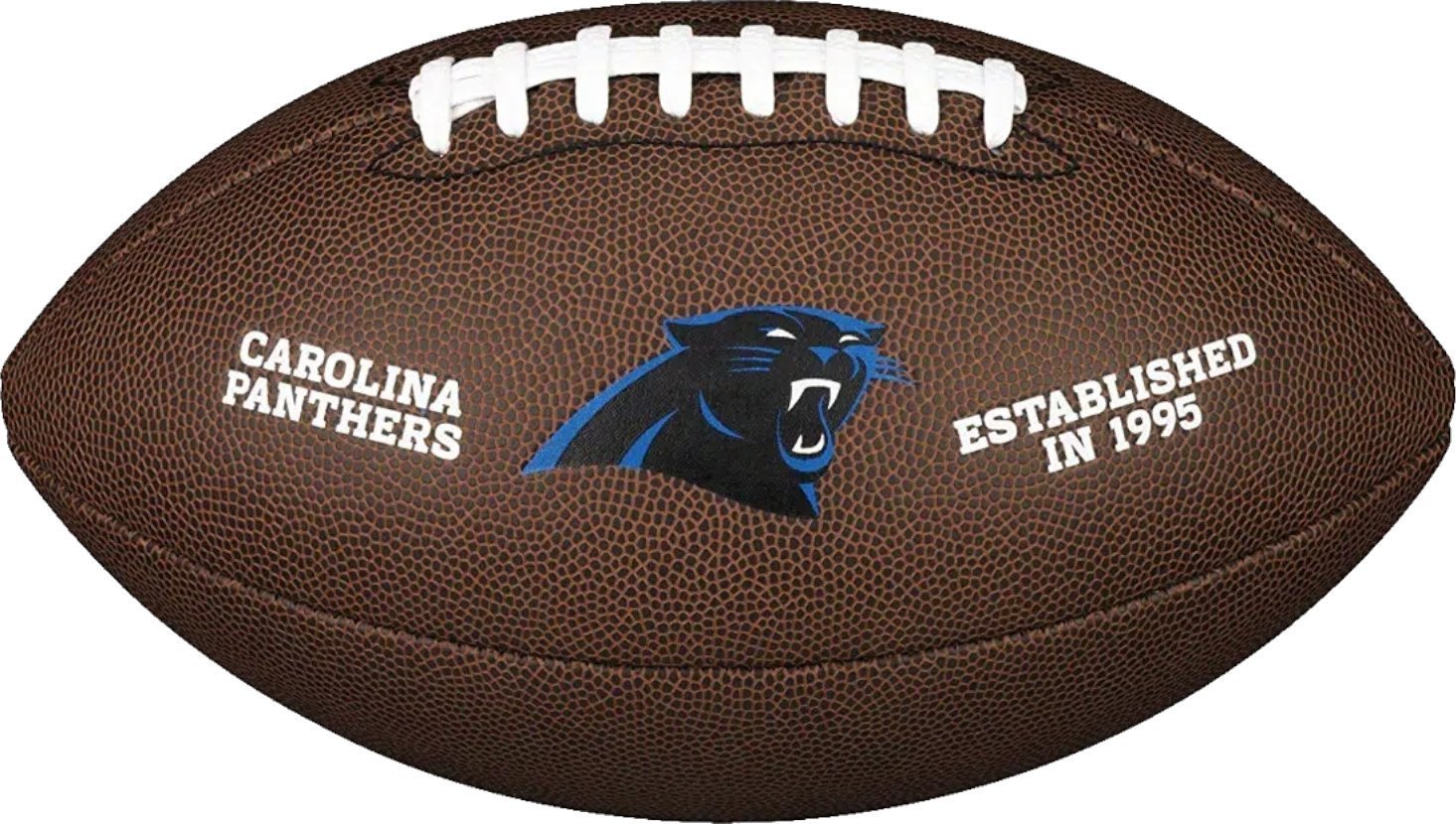Wilson Wilson NFL Team Logo Carolina Panthers Ball WTF1748XBCA Brązowe 9
