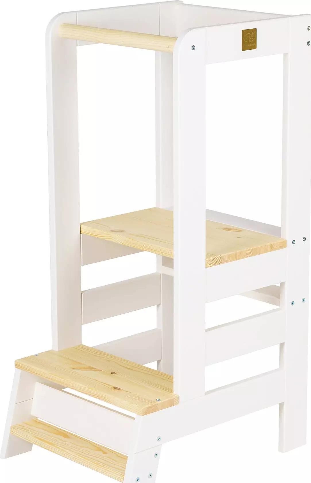 MeowBaby MeowBaby Kitchen Helper, Lite Drewno Biały Pomocn