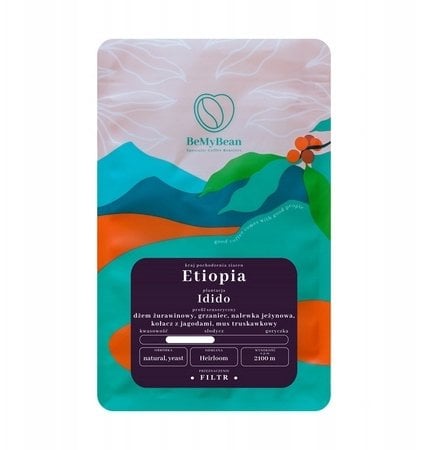 Kawa ziarnista BeMyBean kawa ziarnista Winter Brew Etiopia Idido Natural Filter 250 g