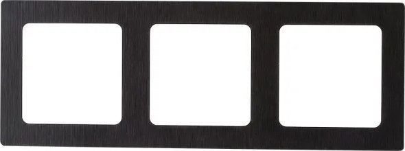 Aigostar Ramka z aluminium łącznika/gniazda potrójnego typu Ramka z aluminium łącznika/gniazda potrójnego typu