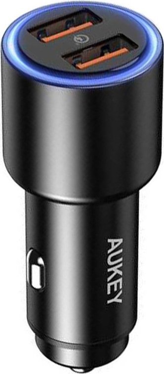 Ładowarka Aukey Dwuportowa ładowarka samochodowa Aukey CC-Y17S