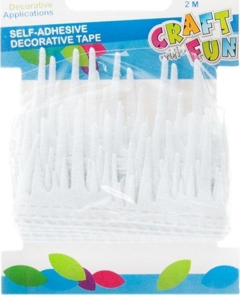 Craft with Fun CF OZDOBA DEK TASMA SPRZYL SOPLE B 2M/4CM 12/288