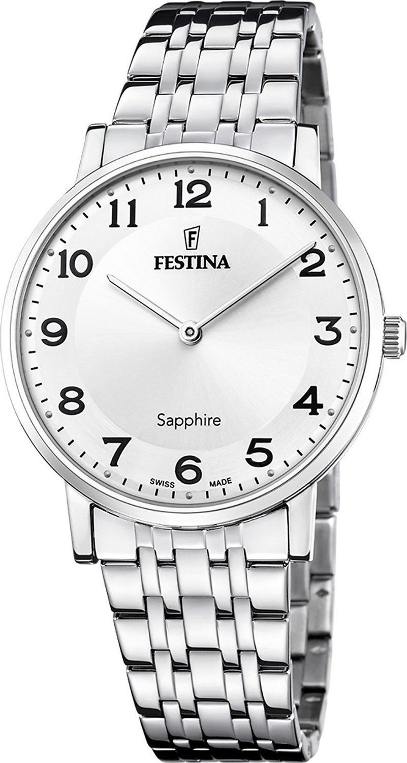 Zegarek męski Festina F20045-1 srebrny