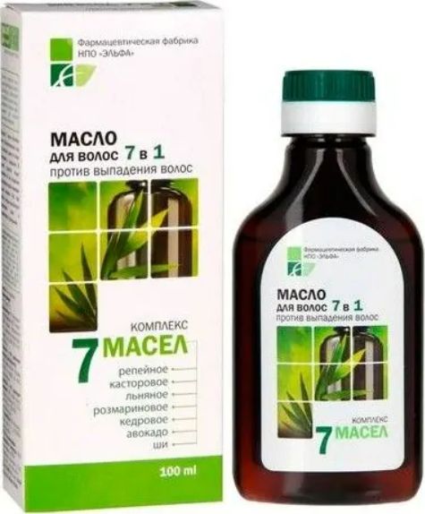 Elfa Farm Hair Oil 7 in 1 Against Hair Loss 100ml