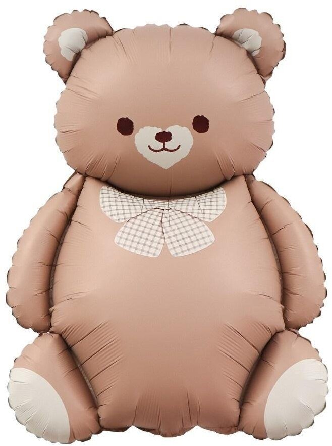 Balon foliowy Miś z kokardką 65x47cm