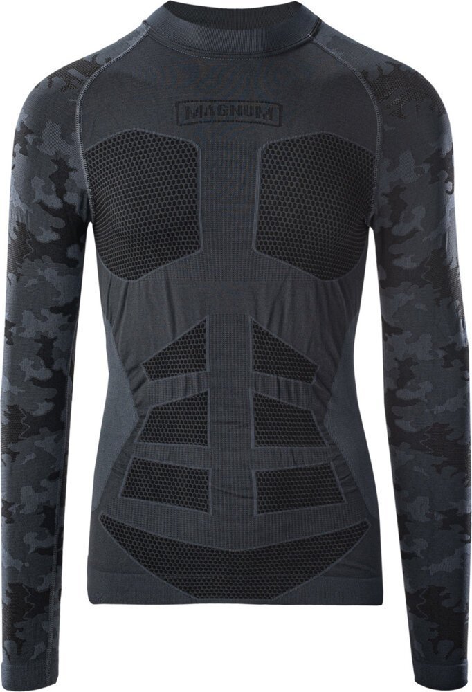 Magnum Męska koszulka bielizna termoaktywna Magnum Camo Top szara rozmiar XXXL