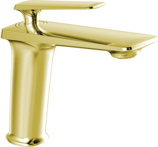 Bateria umywalkowa Mexen Purus stojąca złoty