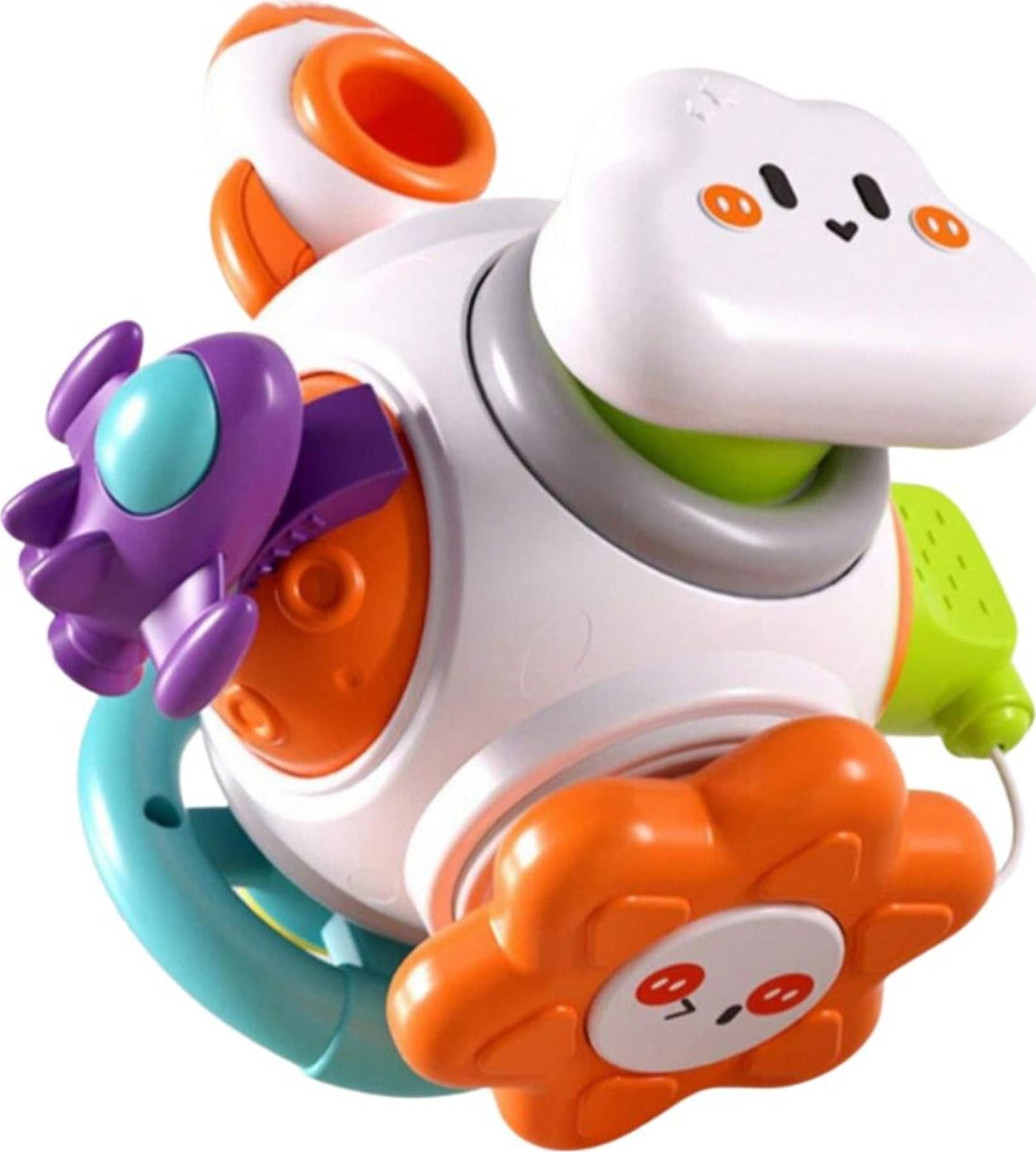 Woopie WOOPIE BABY Piłka Kosmiczna Rakieta 6w1 Montessori 18m+