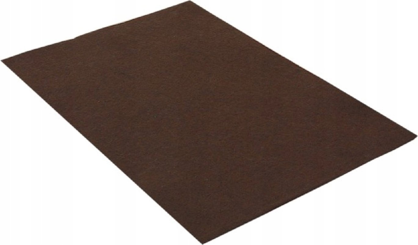 Polsirhurt Filc dekoracyjny ciemnobr±zowy 20x30cm 10szt