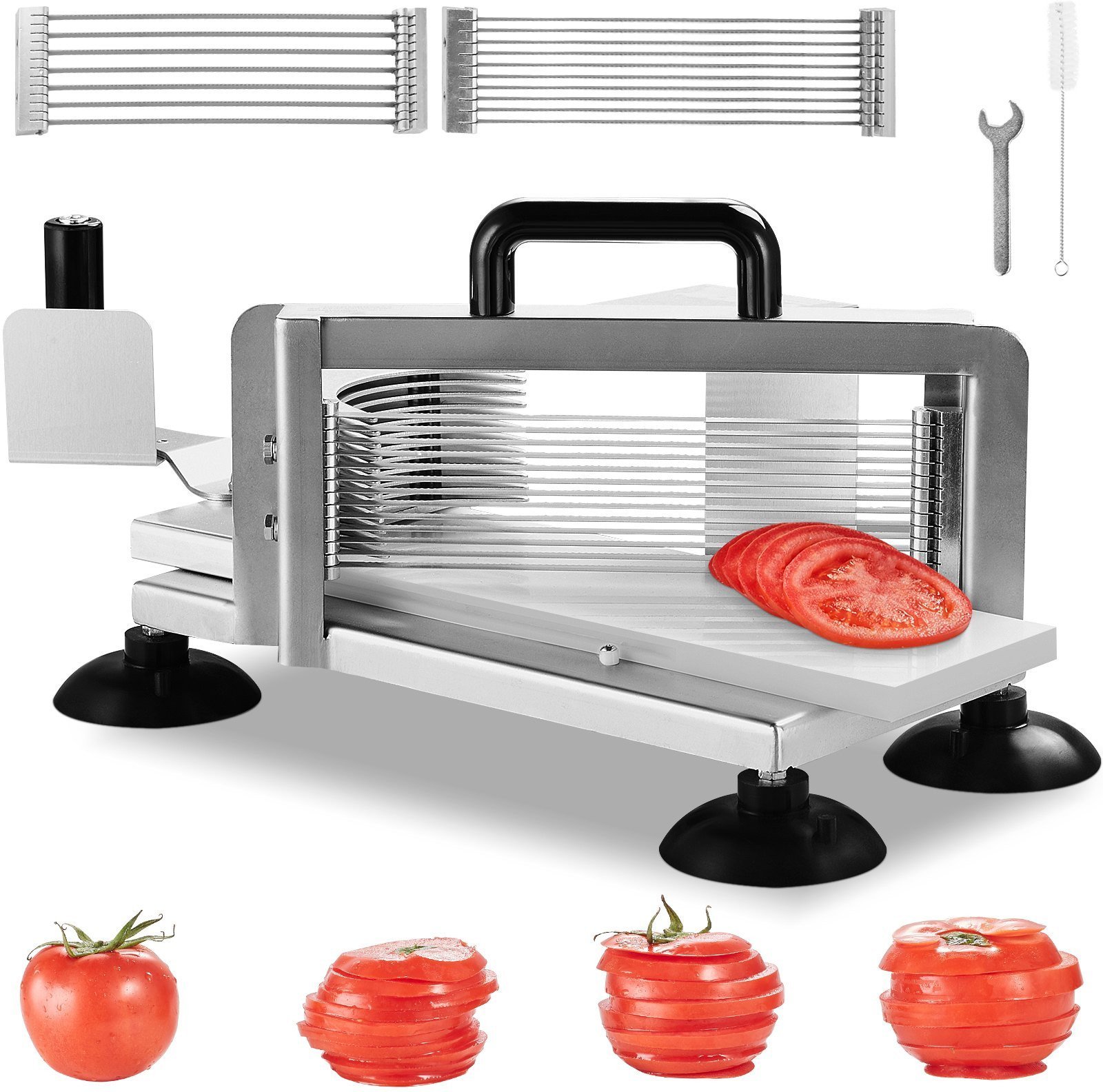 Krajalnica do pomidorów, warzyw owoców plastry 6,35 mm/9,53 mm/4,76 mm