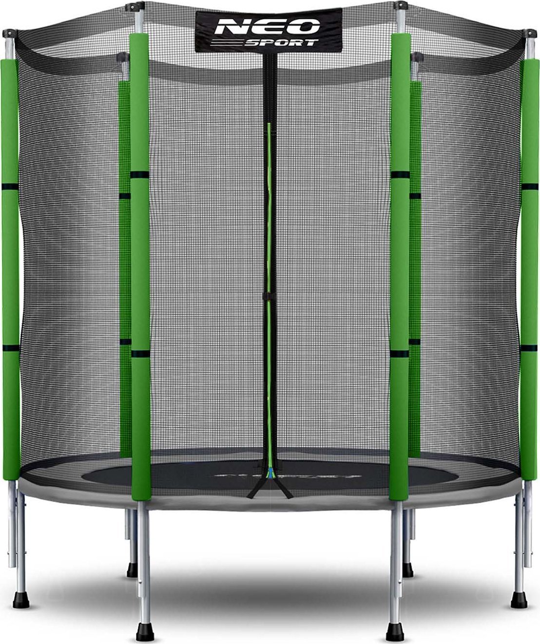 Trampolina ogrodowa Neo-Sport NS-04Z240F z siatką zewnętrzną 4.5 FT 140 cm