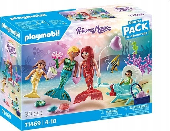 Playmobil Zestaw figurek Princess Magic 71469 Rodzina syrenek