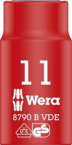 Wera Wera Cyclops socket wrench bit 11x46 - 8790 B VDE, insulated, with 3/8 "drive