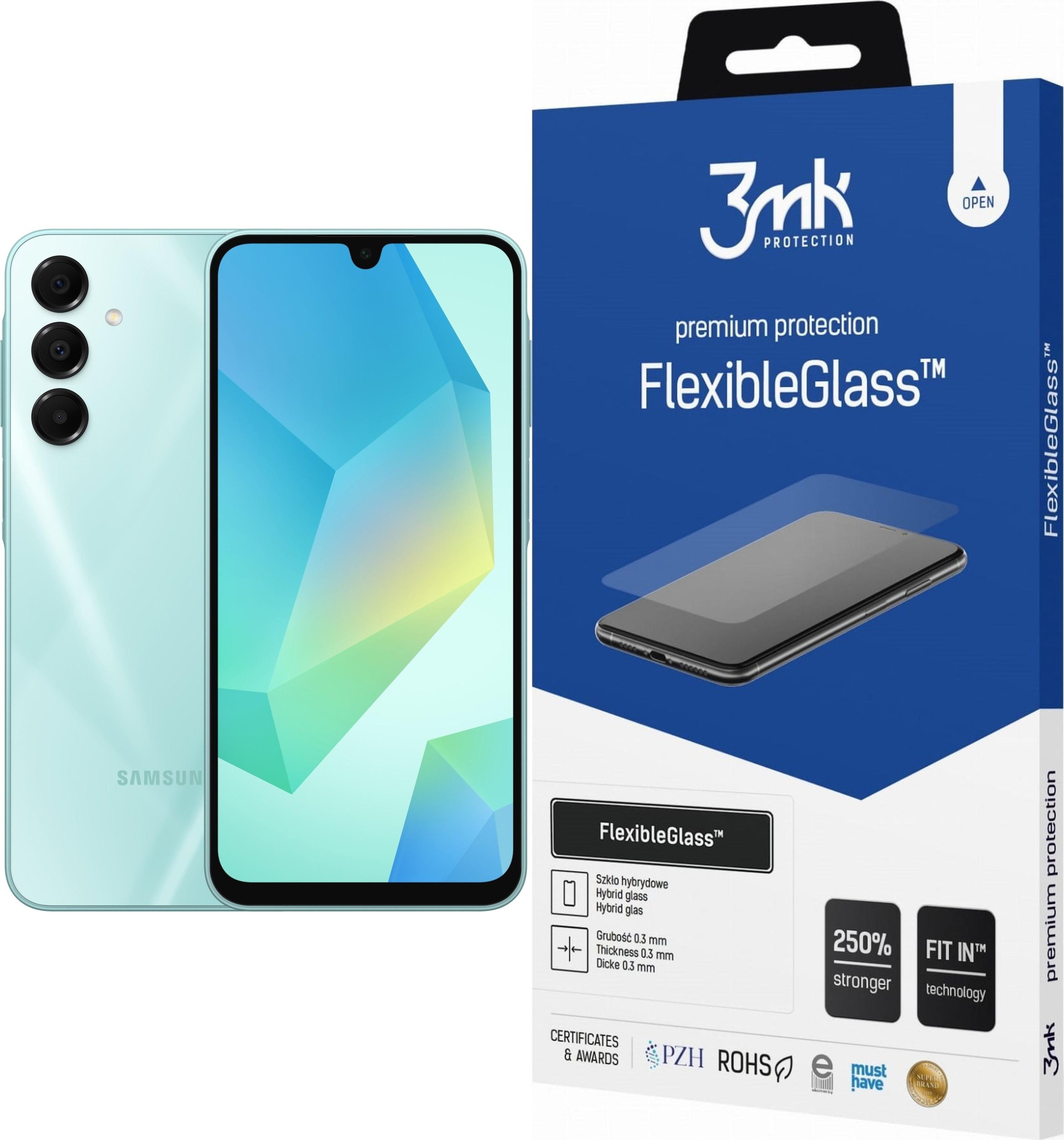 Smartfon Samsung Galaxy A16 4/128GB Zielony (SM-A165FLGBEUE) + FlexibleGlass