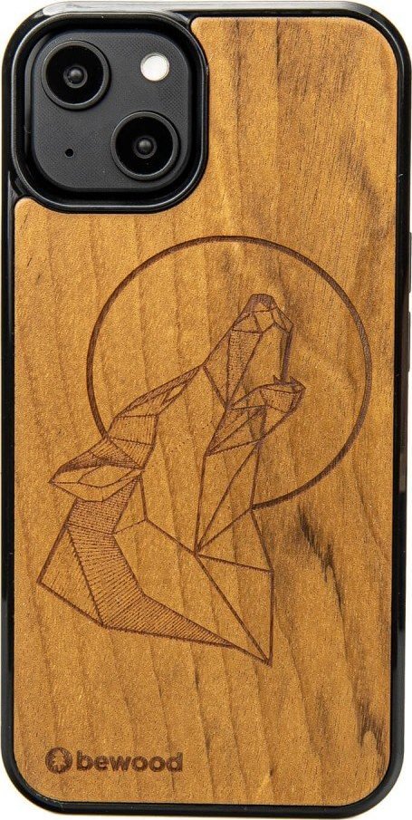 BeWood Drewniane Etui Bewood na iPhone 14 WILK IMBUIA