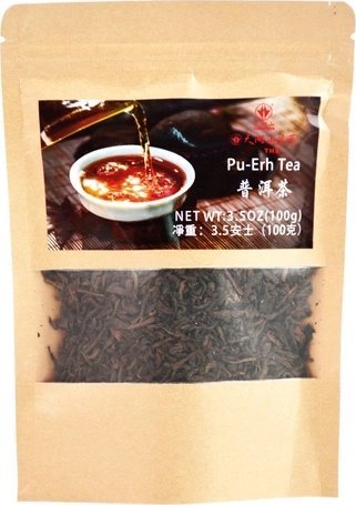 Herbata liściasta czerwona Pu-Erh 100g - Tian Hu Shan