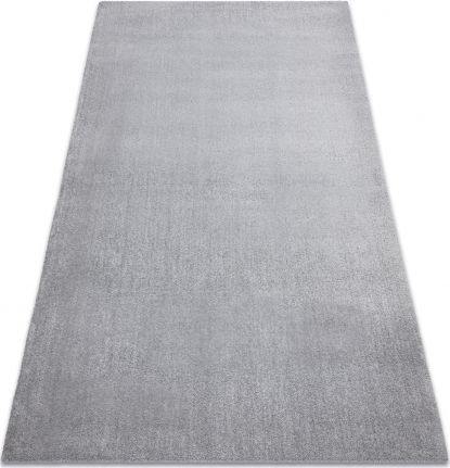 Dywany Łuszczów Nowoczesny dywan do prania LATIO 71351060 srebrny, 80x150 cm