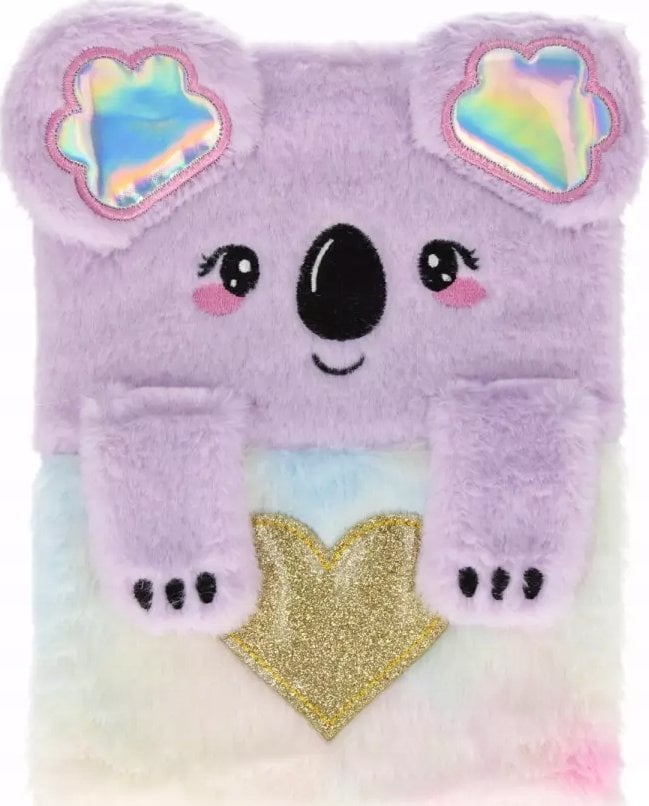 NOTES PLUSZ A5 BEAR HART STK PBH 24/48