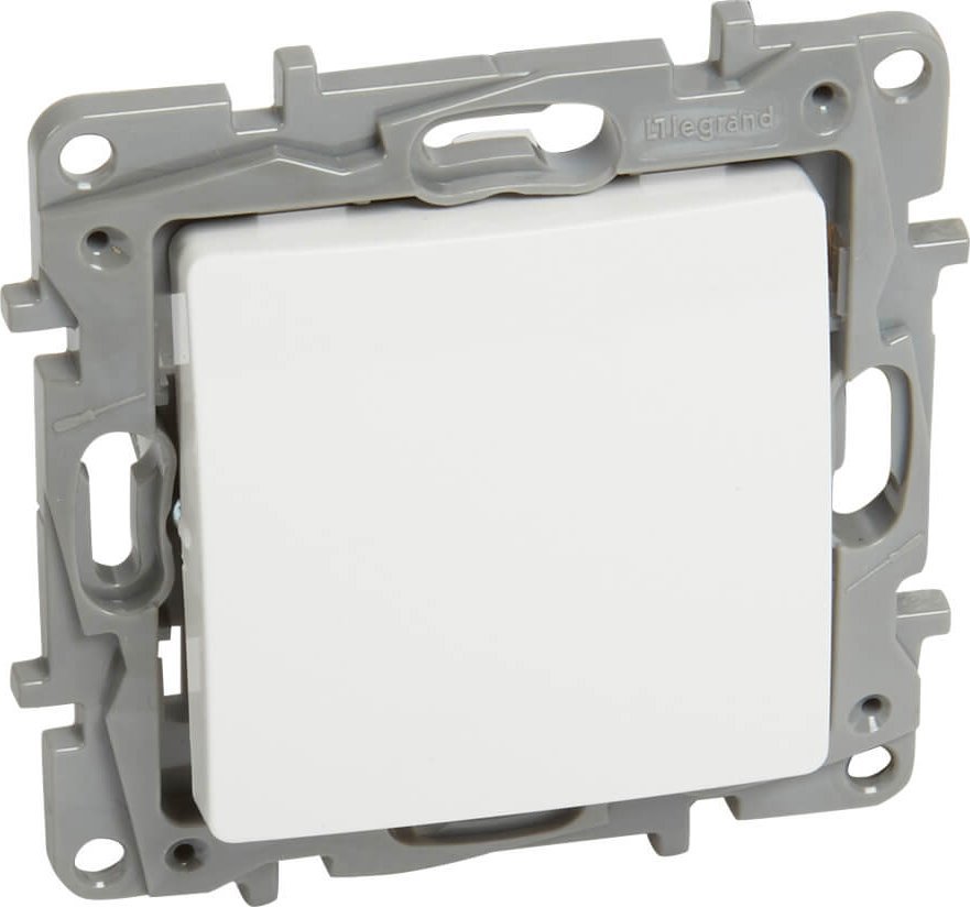 Legrand Przycisk pojedynczy Niloe 6A IP20 biały (764507)