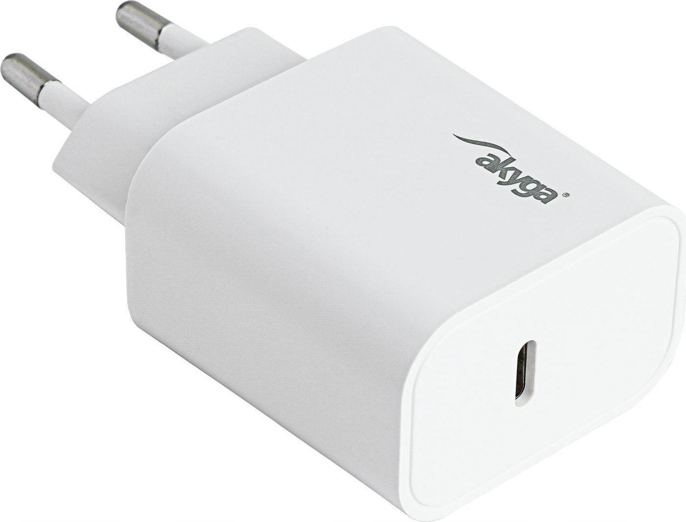 Ładowarka Akyga AKYGA Ładowarka sieciowa AK-CH-18 20W USB-C PD 5-12V / 1.67-3A biała