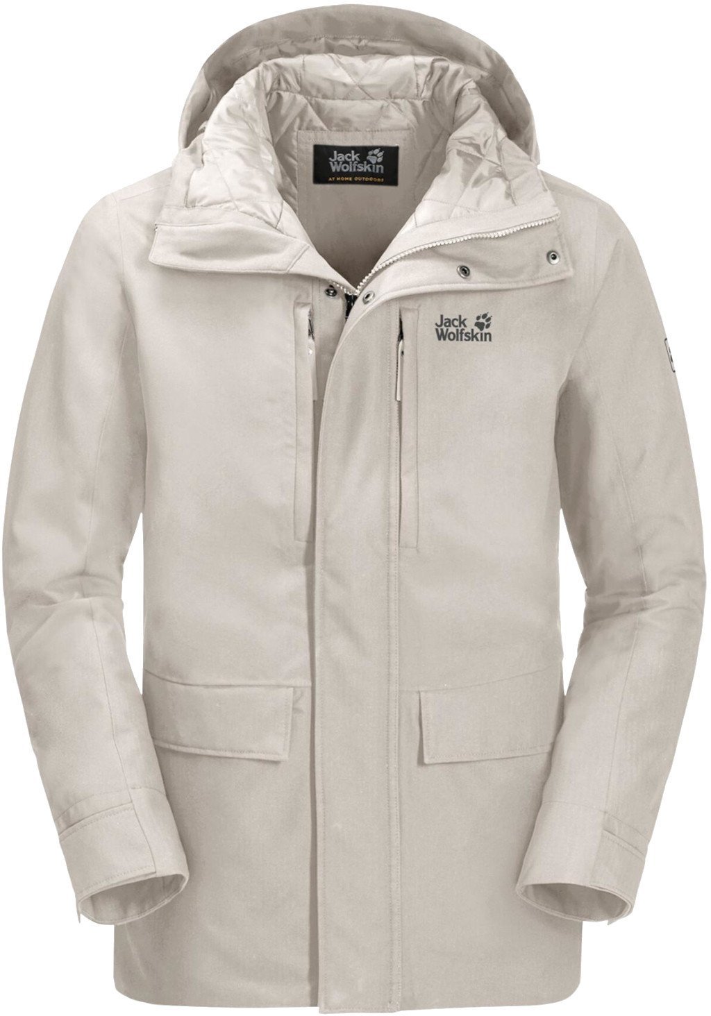 Jack Wolfskin West Coast 2l Jkt W 1110811-5062 białe S