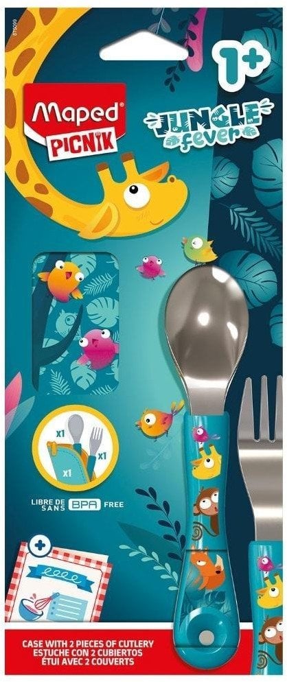 Sztućce Picnik Miniz Jungle Fever MAPED