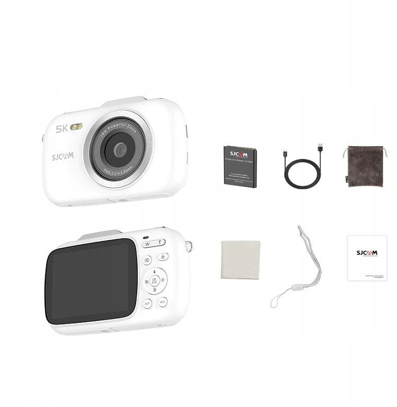 SJCAM ZV100 WHITE - APARAT - KAMERA